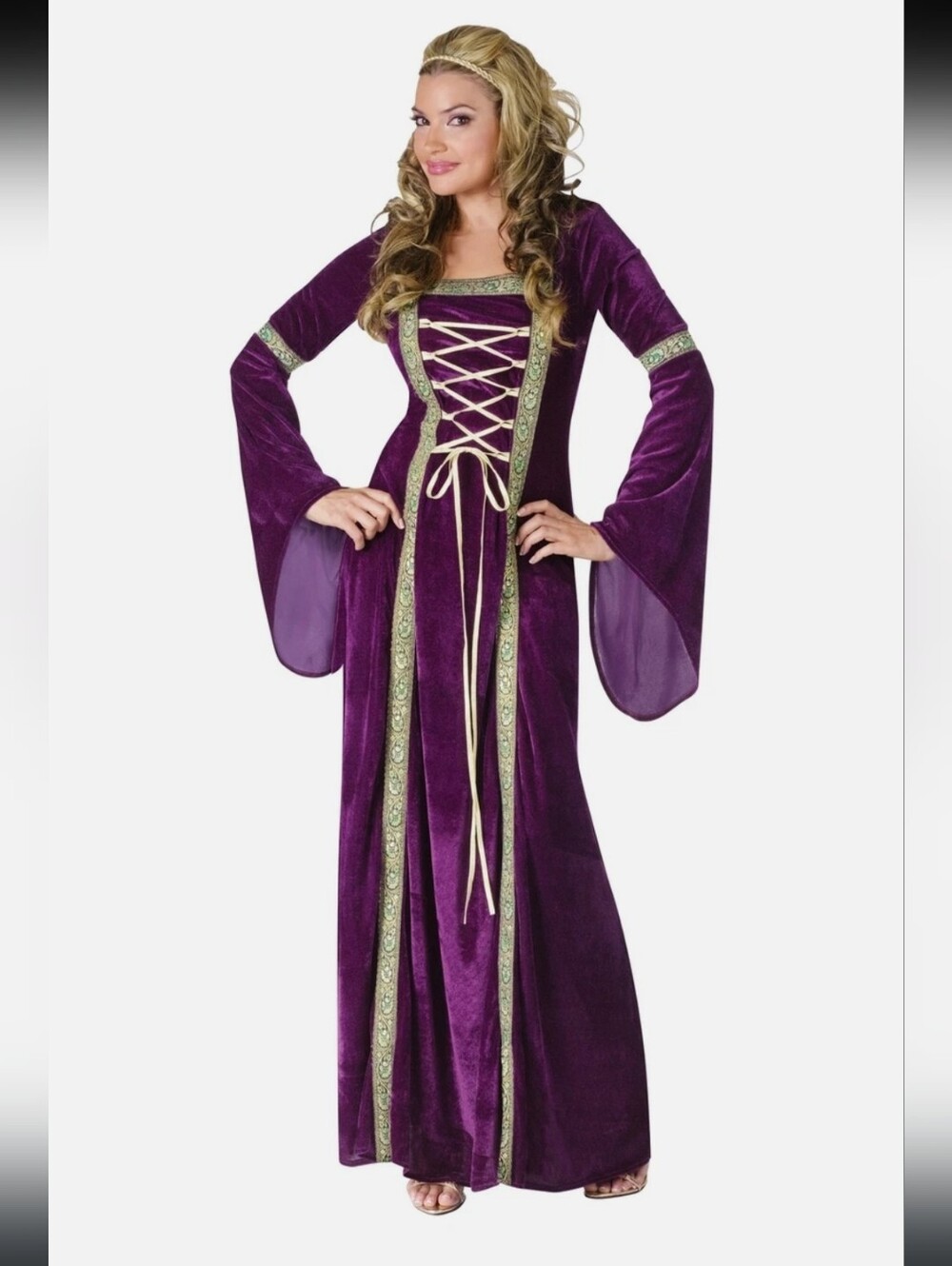Renaissance Lady Costume Size Small/medium 2-8